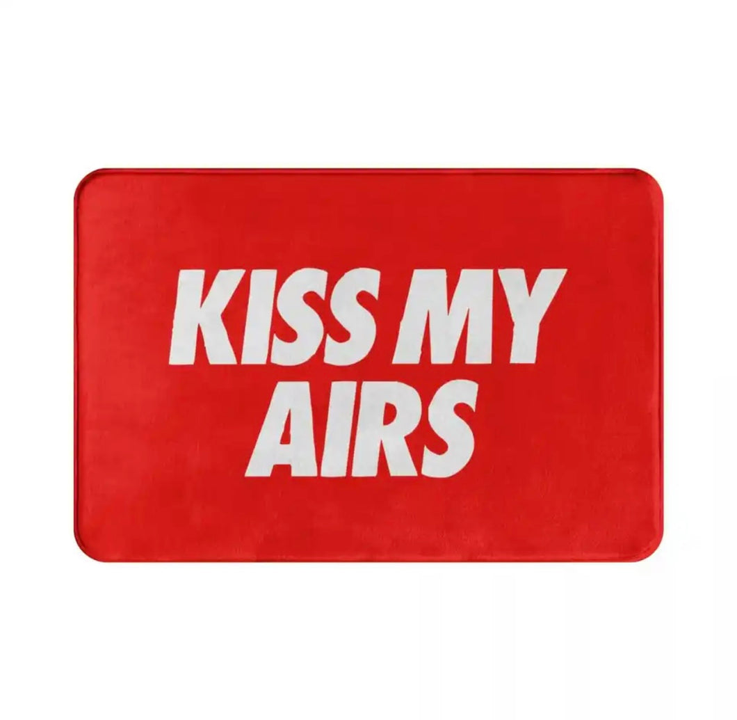 Tapis KISS MY AIR Rouge